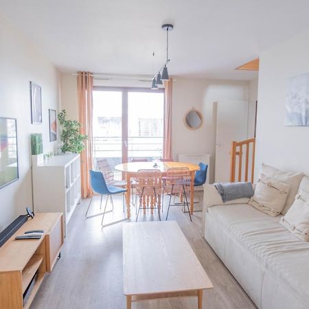 Machouart Le Duplex -Parking Gratuit Equipee Commodites- Apartman Aubervilliers Kültér fotó