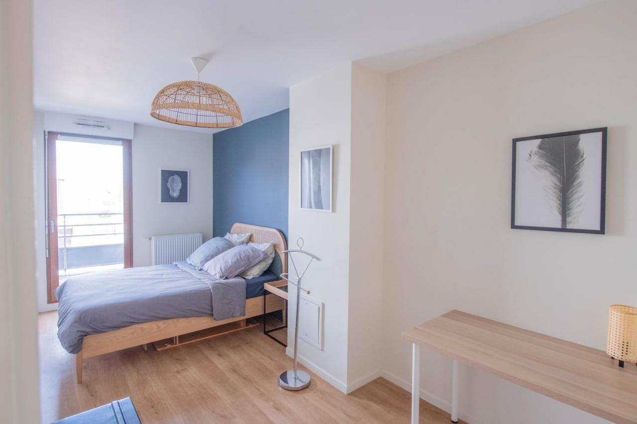 Machouart Le Duplex -Parking Gratuit Equipee Commodites- Apartman Aubervilliers Kültér fotó